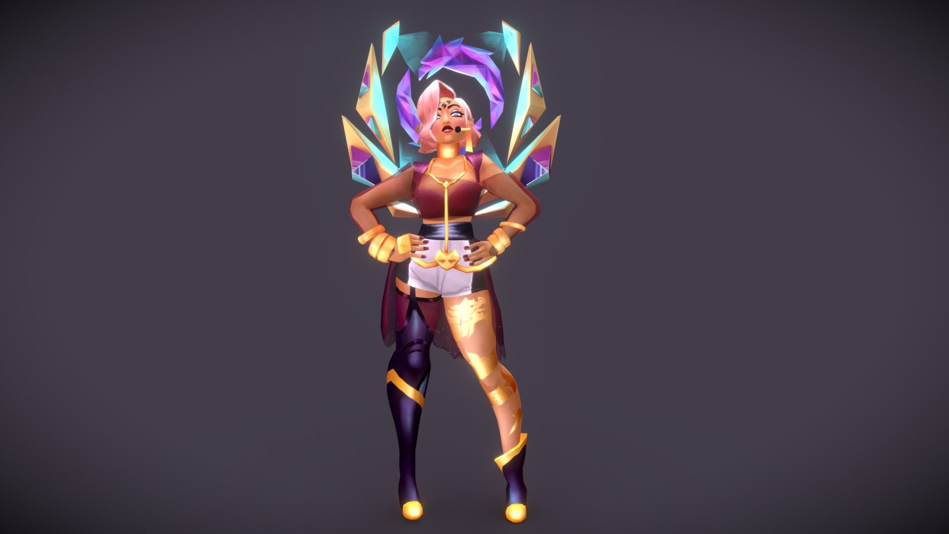 Qiyana 3D models - Sketchfab