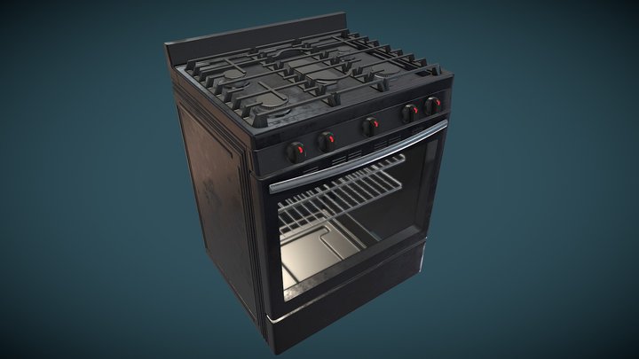 Gas Stove_13_MB – Gratis 3D-model STL