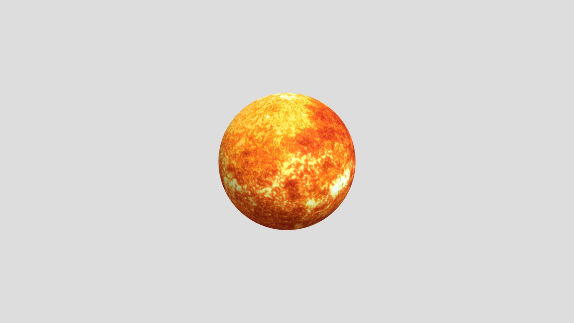 The Sun - 3D model by riniairin06 [cbc5496] - Sketchfab