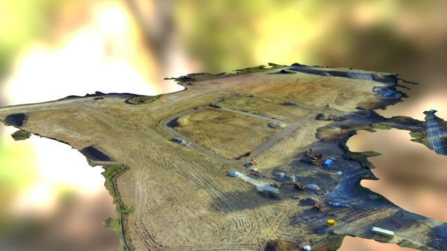 South Tidworth Building Site Beginnings 3D Model