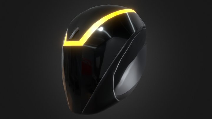 Helmet CLU | Tron Evolution Battle Grids 3D Model