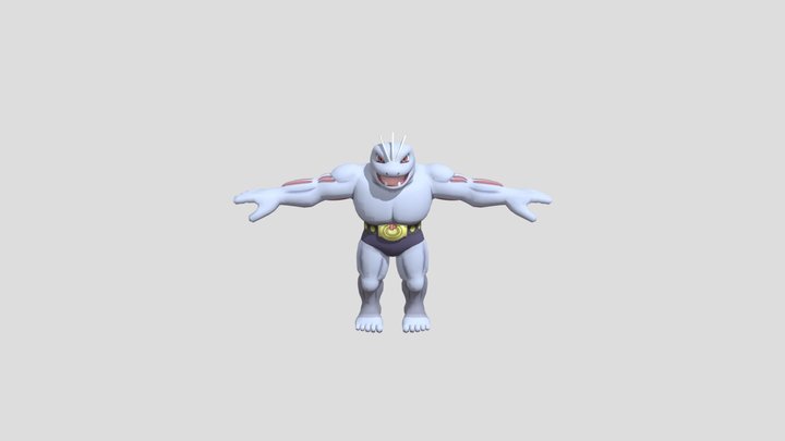 Machoke 3D Model