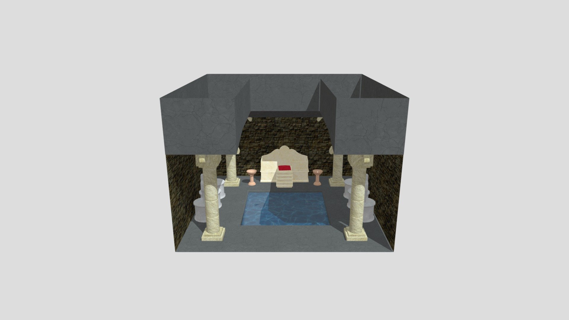 Temple (all textures) - 3D model by Robert_JD [cbc95f8] - Sketchfab