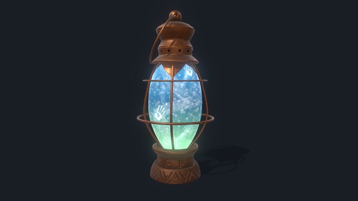 Ghost lantern 3D Model