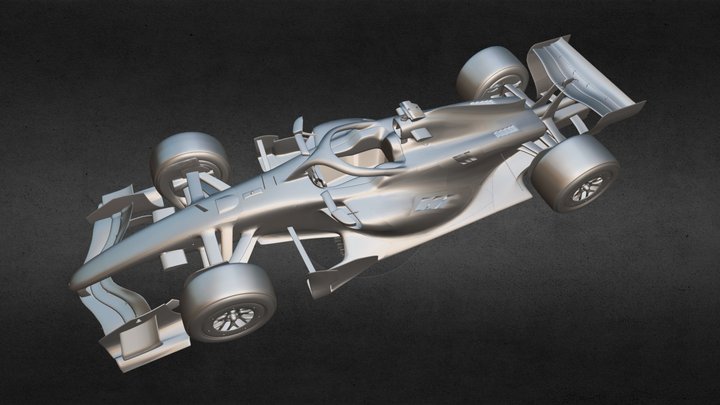 F1 concept 2026 v2 3D model 3D Model