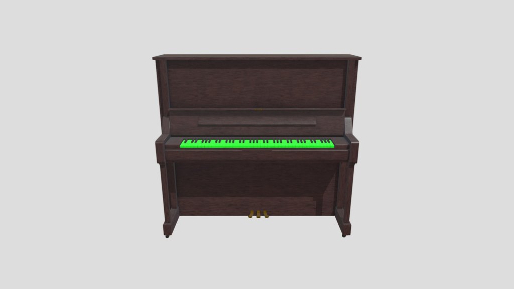 Wooden Piano