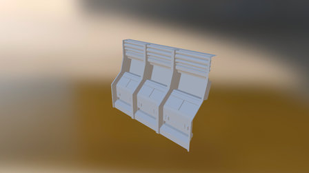 Wall Segment 3D Model
