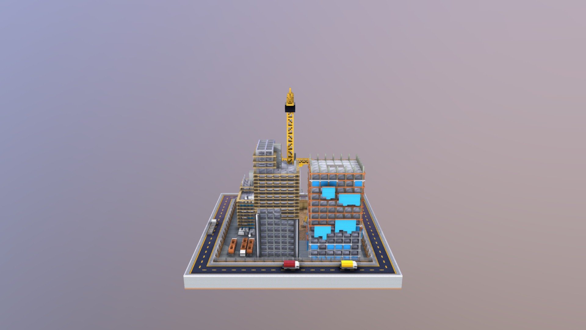 constructionsite spawn - 3D model by originbuilds [cbcbb47] - Sketchfab