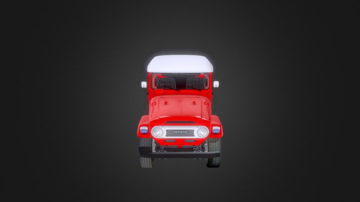 Toyota Land Cruiser 3D Model