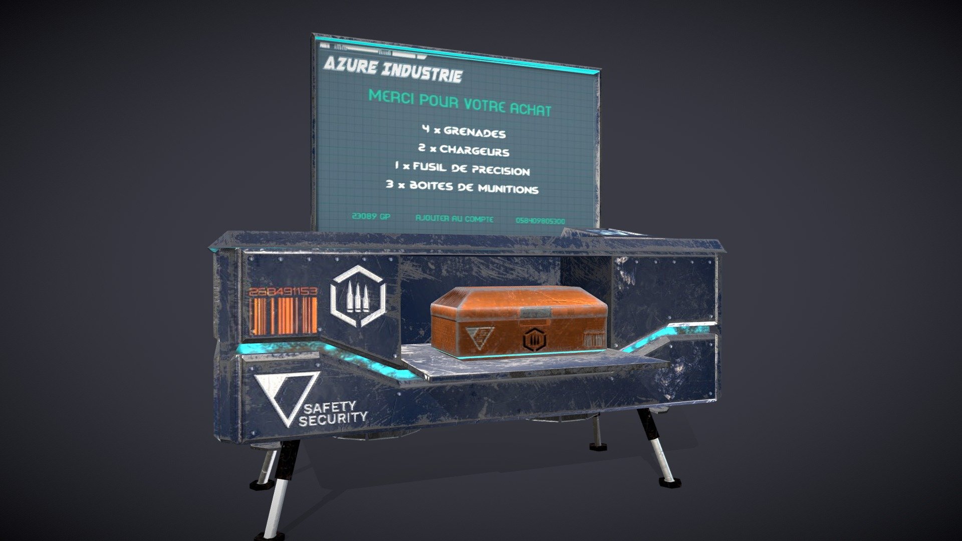 Véichule de marchand Sci-Fi