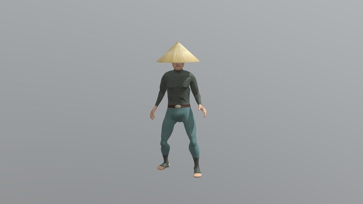 Izanagi Idle 3D Model