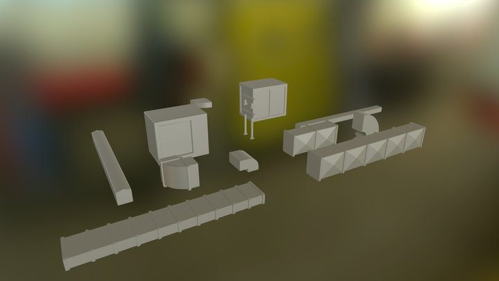 Modular Venting System 3D Model