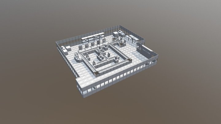 AUTO_APT_FULL_FACTORY_v02 3D Model