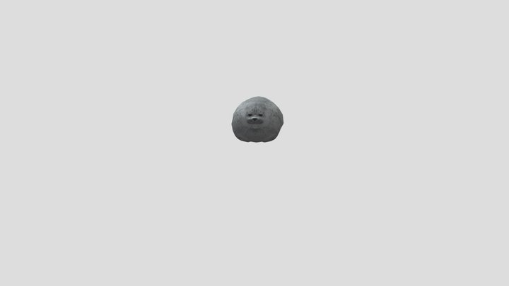 Seal plush 3D Model