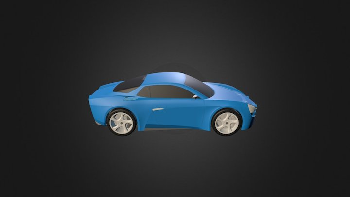 Concept car B110 3D Model