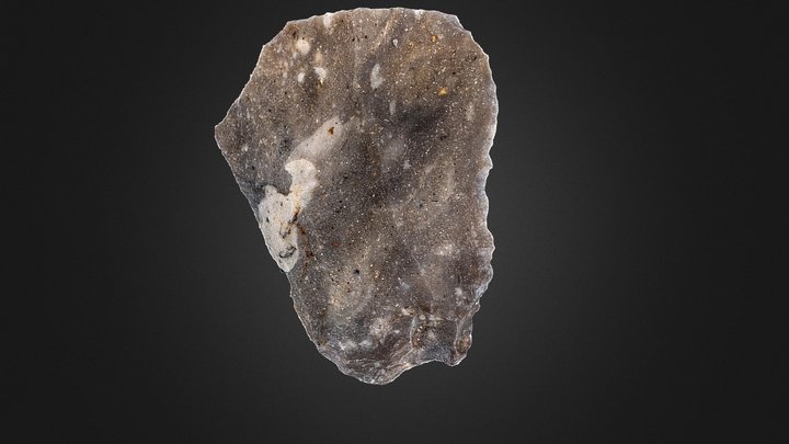 Neolithic Flint Blade Eype, Dorset – Free 3D Model STL