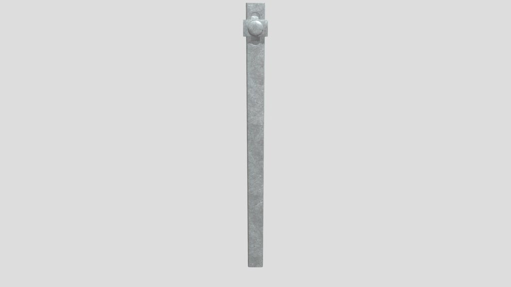 Traffic Barrier Guardrail Type Pole