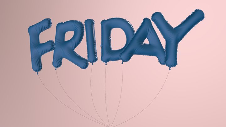 Friday! 3D Model