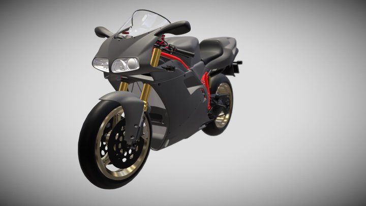 Ducati 916 3D Model
