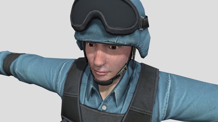 Swat 3D Model