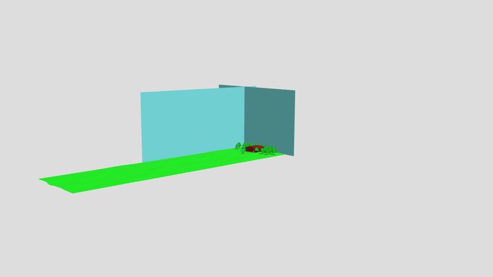 Electric plane 3D Model