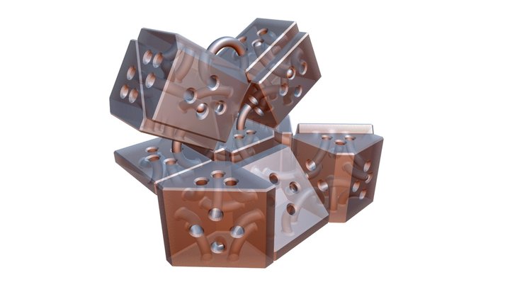 Wedge brick toy
