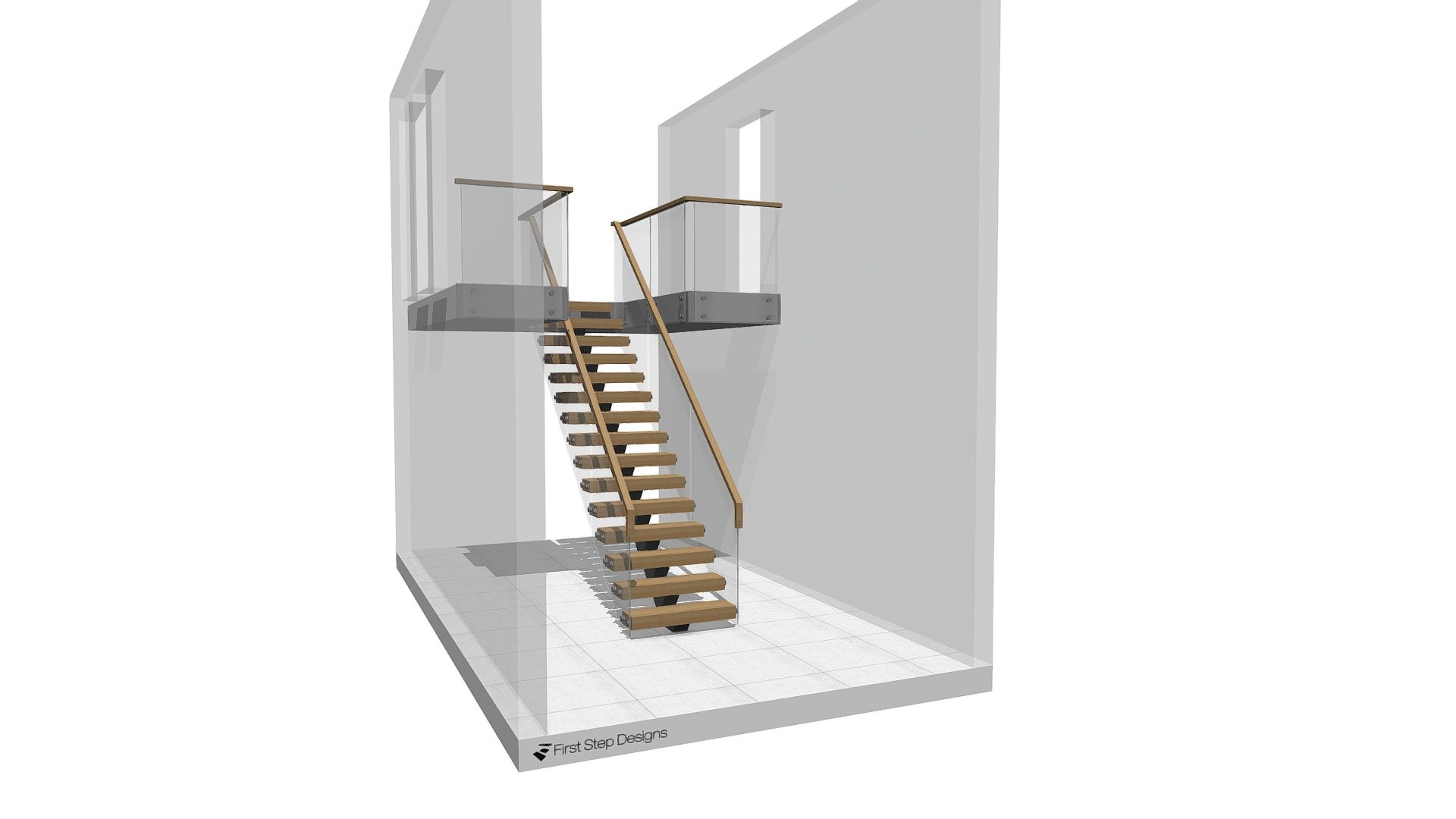 A Lievesley Spine Staircase design