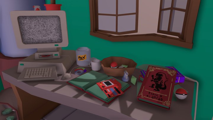 DAE Crib | Professor's Lab 3D Model