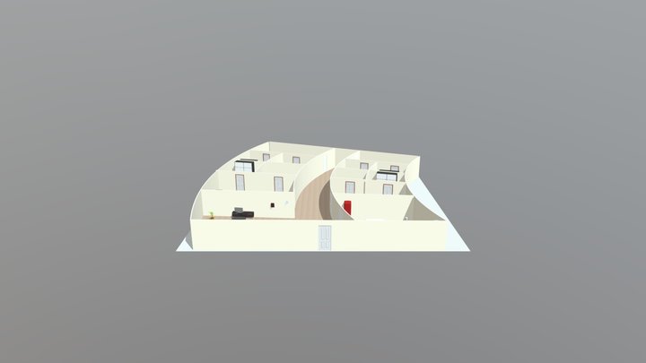 Smart city - house 3D Model