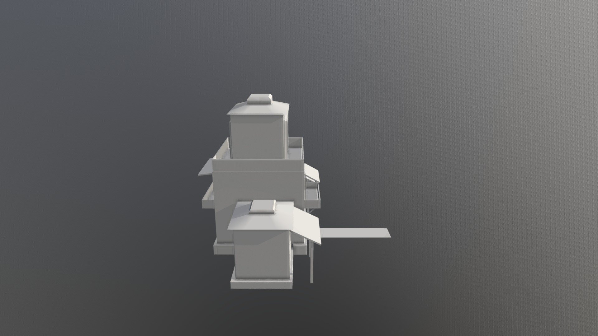 House 3D Digital Sculpting