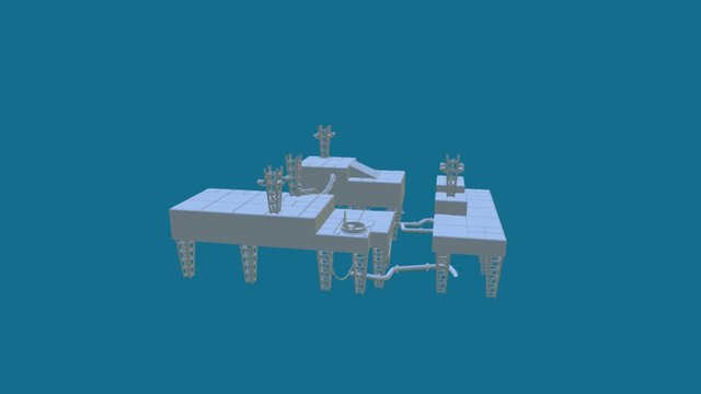 Project Cog Test Scene 3D Model