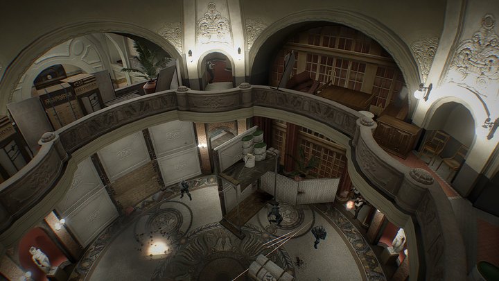 2014 - Hotel Gellert - 360° dome 3D Model