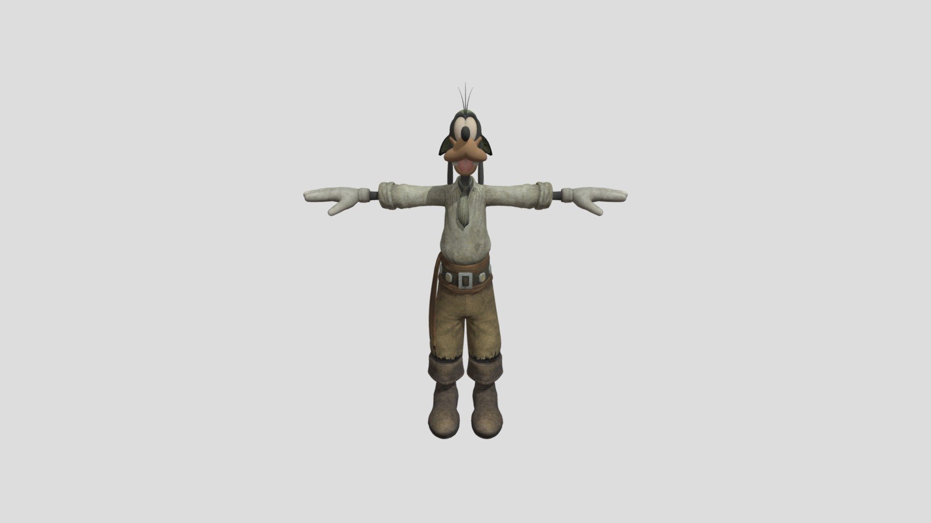 Goofy - Download Free 3D model by anderlenolan [cbd99ea] - Sketchfab