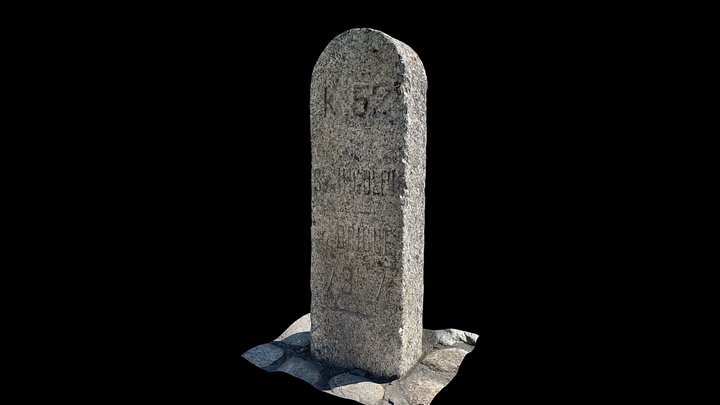 Route Saint-Gingolph - Brigue km 52 – Kostenloses 3D-Modell STL