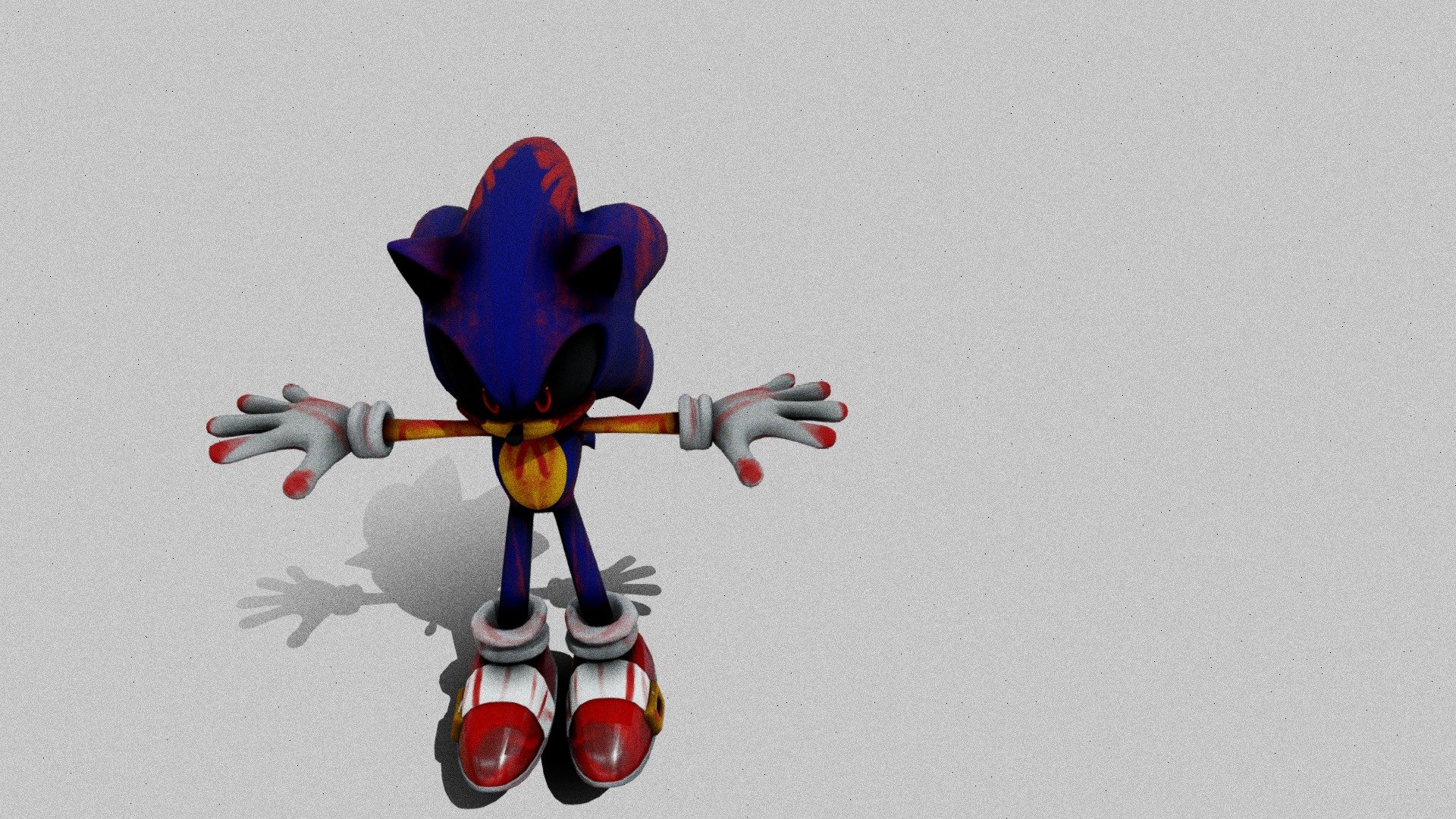 Sonic.EXE (Free 3d Model) - Download Free 3D model by SonicTeam_12🐗 ...