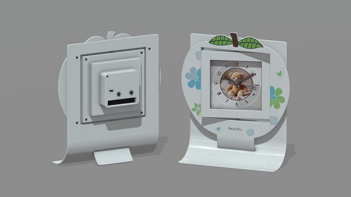 Alarm Clock 3D Model