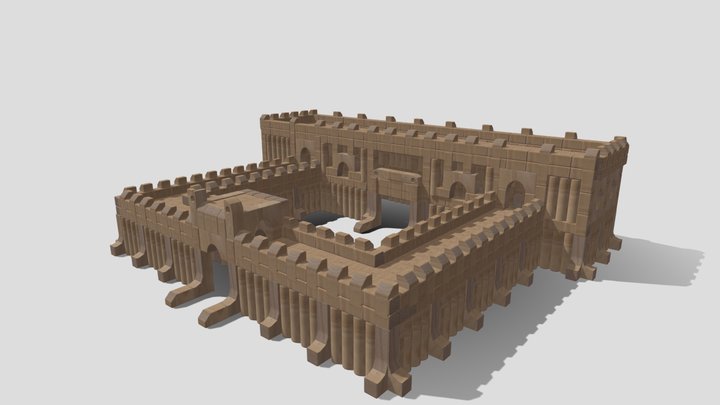Wk8 Castle 3D Model