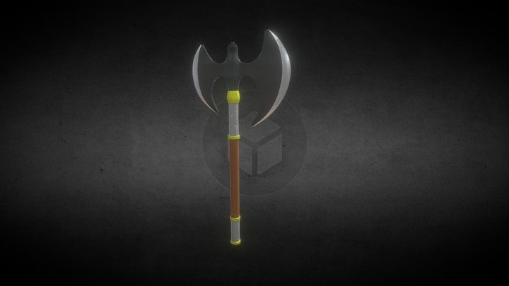 Battle axe 3D Model