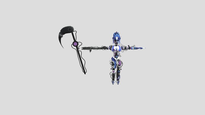 Scrap Ballora_by_frisk 3D Model