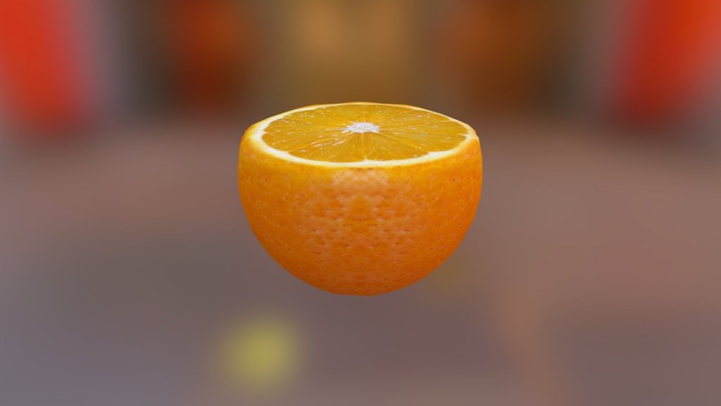 orange fruit - Download Free 3D model by polyplant3d [cbdf758] - Sketchfab