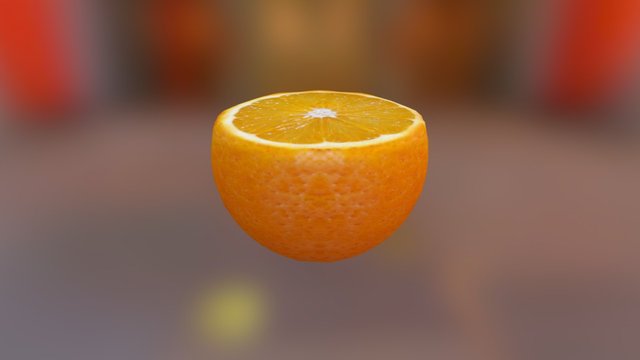 orange fruit 3D Model