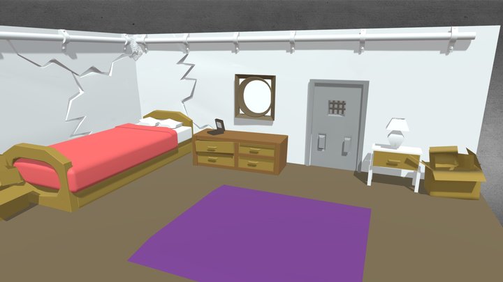 CreepyRoom 3D Model