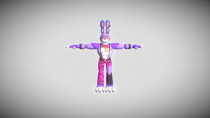 Fixxed Glamrock Bonnie - Download Free 3D model by tybro (@tybro208)  [6d0eb93]