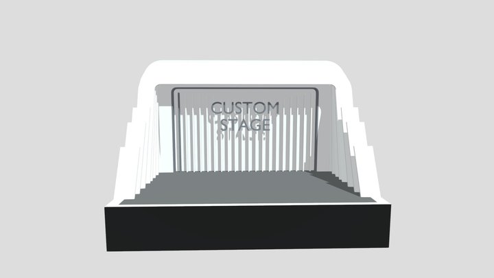 Stage Outdoor 3D Model