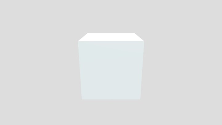立方体が球体に変わる 3D Model