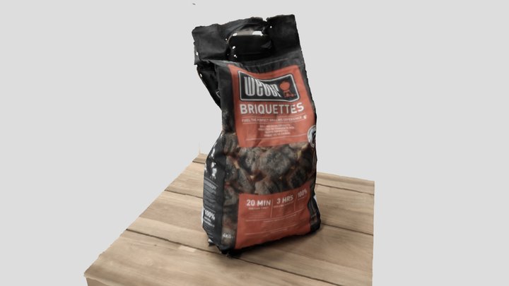 Briquettes 3D Model