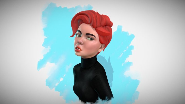 Sophia Character ( In House Project ) 3D Model