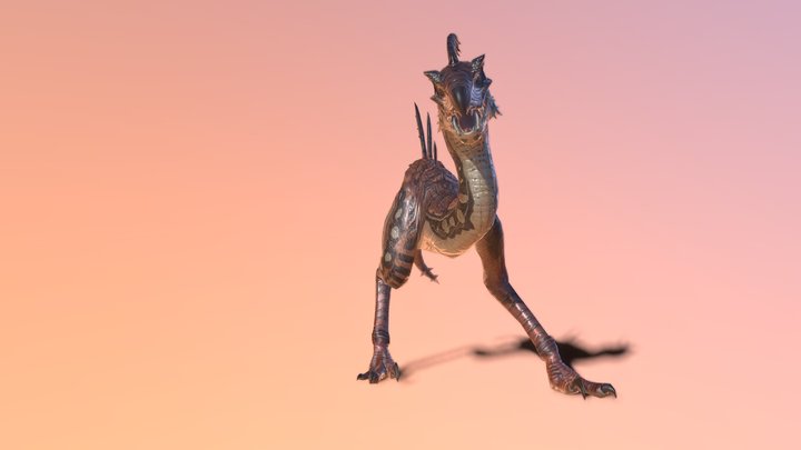Chrome dino- 3d animated! - Download Free 3D model by the_goobadooba  (@the_goobadooba) [d1e8d87]