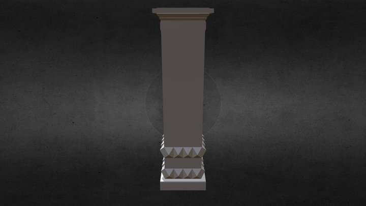 Pillar 3D Model