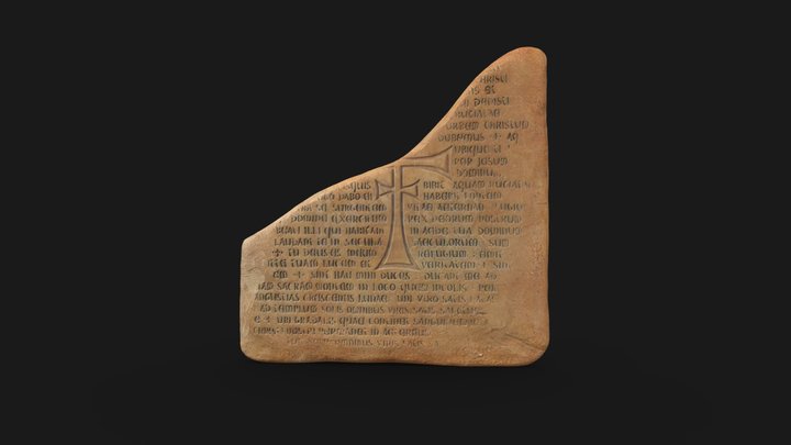 Indiana Jones Grail Tablet 3D Model